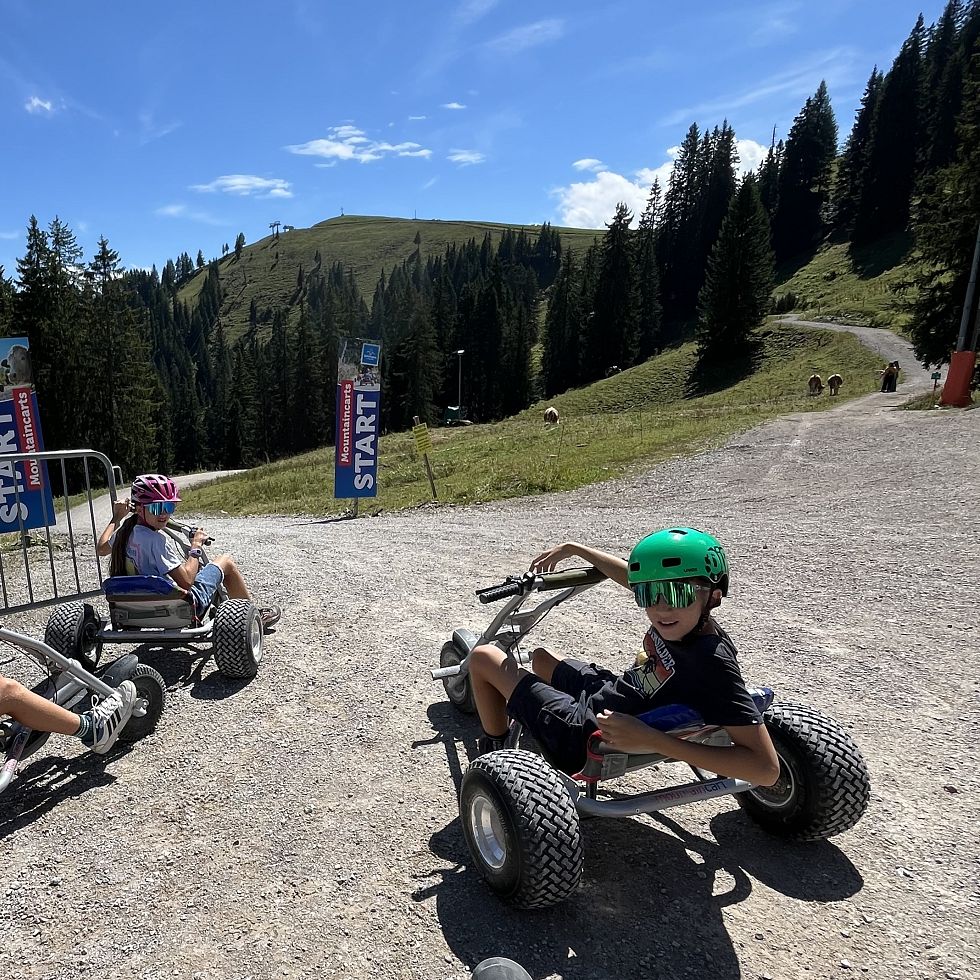 Kinder am Start